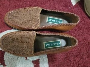 Cole-Haan brown woven